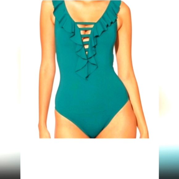 Bleu rod Beattie swimwear size 10 - Picture 1 of 5